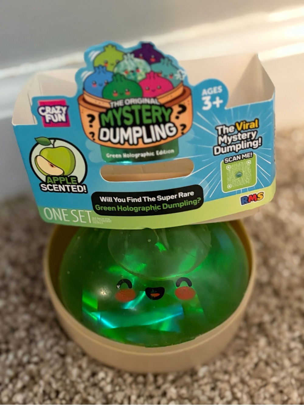 Green Holographic Rare Dumpling